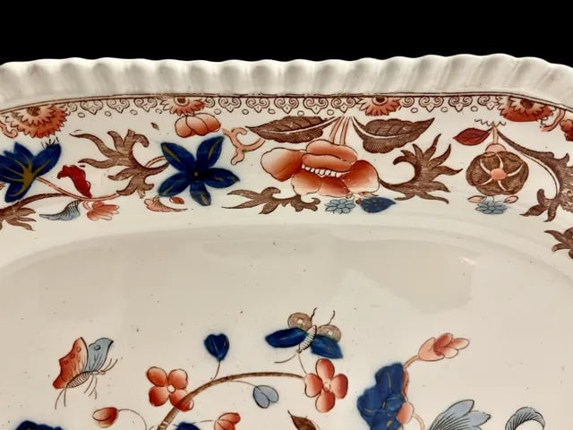 Antique Copeland Platter - 4