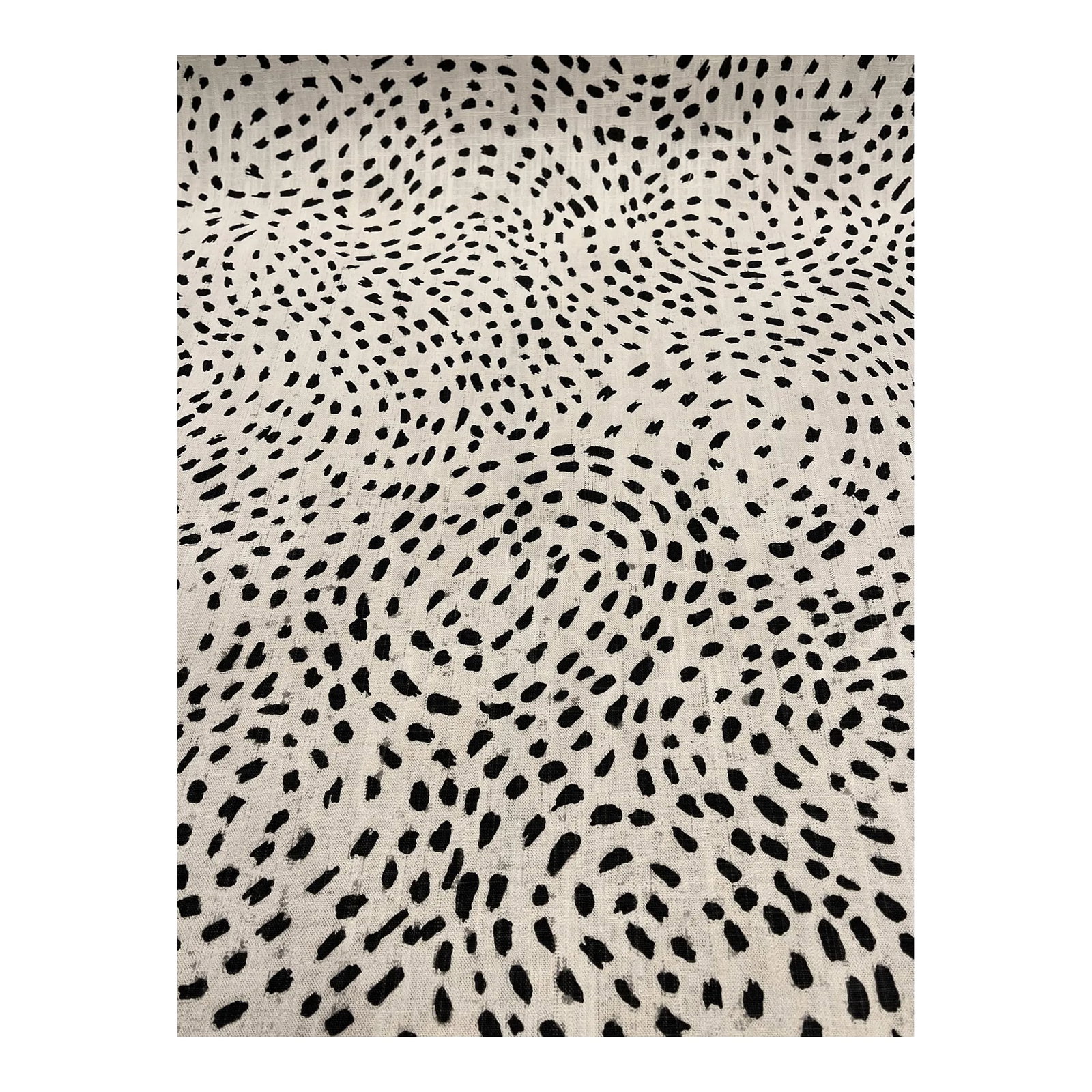Chaddock Modern Abstract Geometric Dot Designer Fabric F8076-Snow - 26.5 Yards (1 of 4)