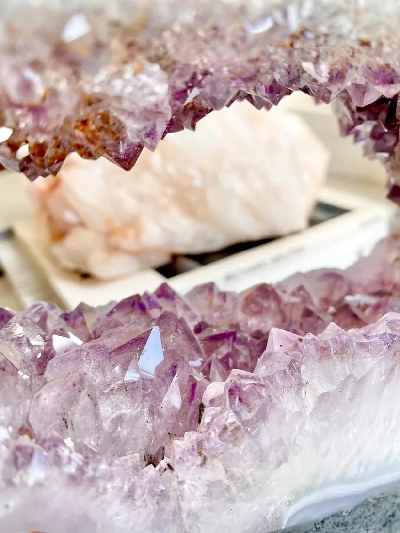 Amethyst Cluster Cut Base Crystal Display Specimen - 10