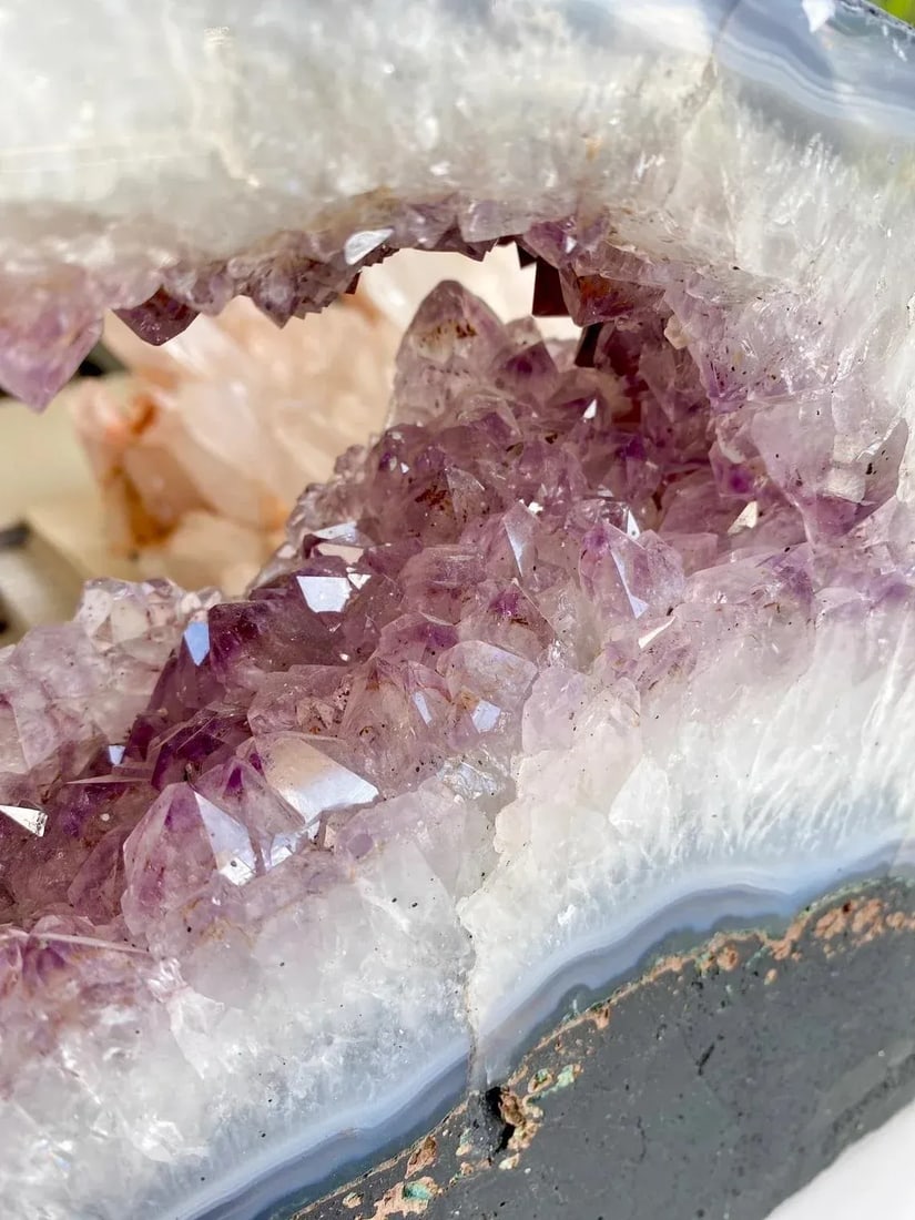 Amethyst Cluster Cut Base Crystal Display Specimen - 5