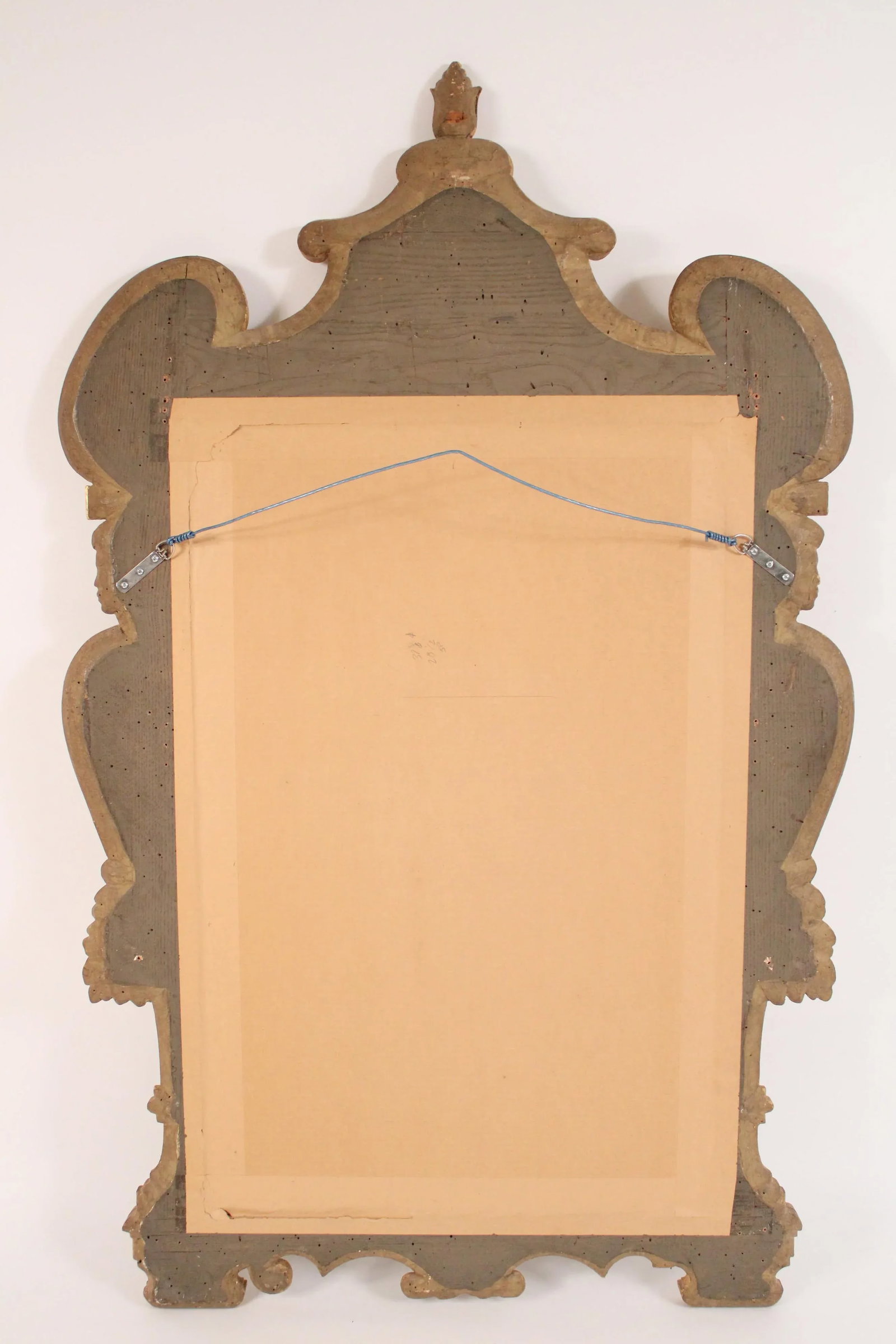 Baroque Style Gilt Wood Mirror - 11