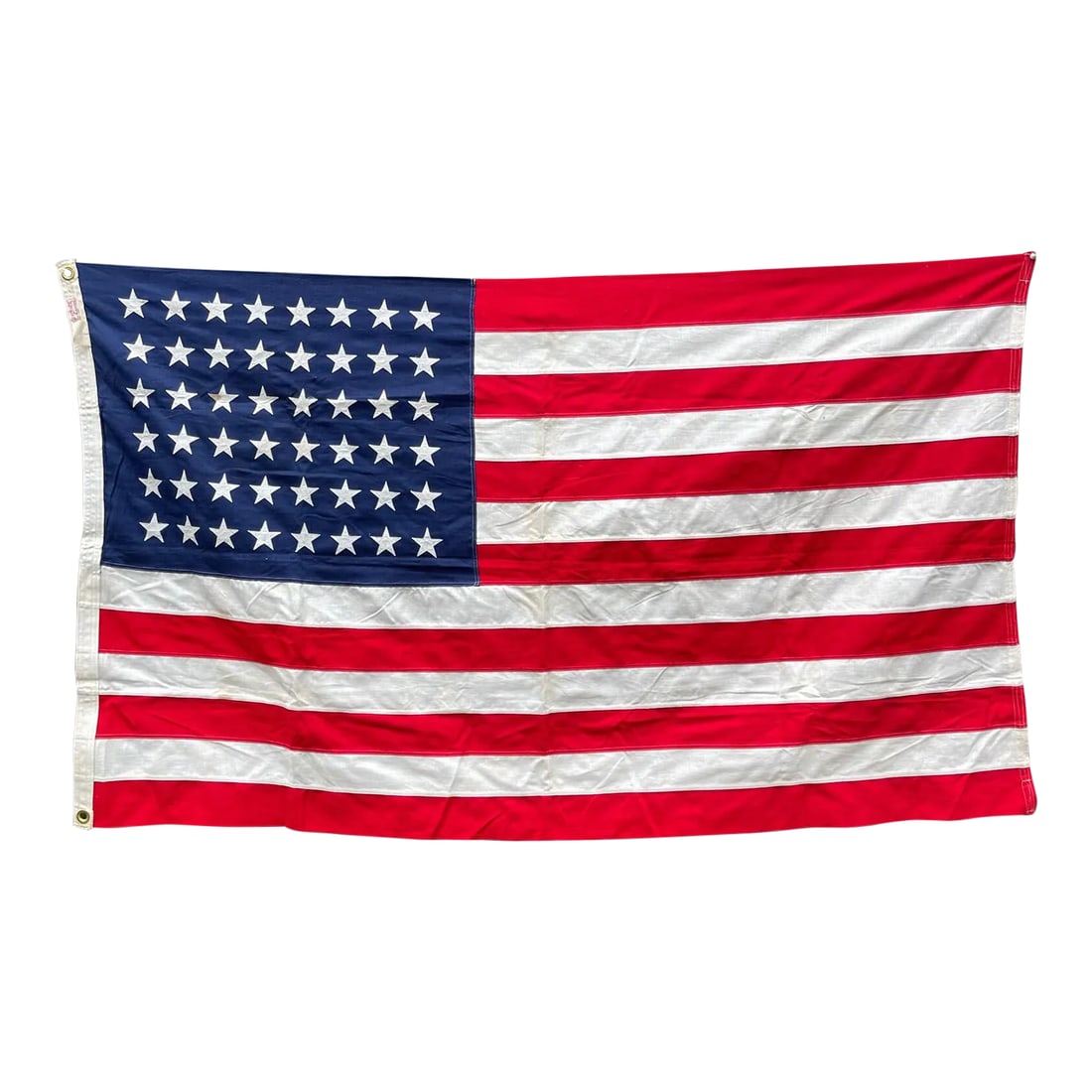 1940s Vintage 48 Star American Flag With Sewn Stars (1 of 10)