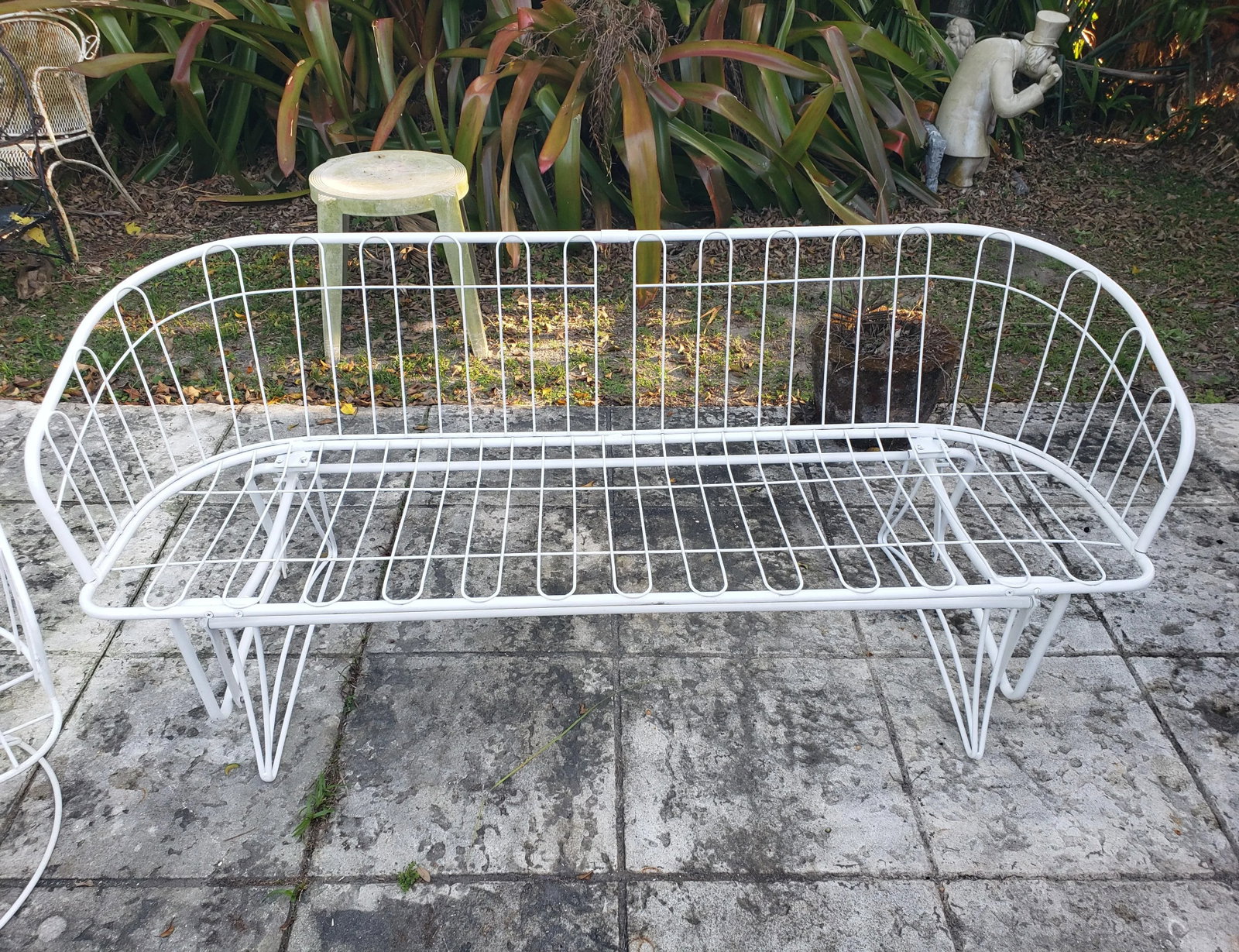Vintage Homecrest Glider, Lounge and Swivel Chairs, 4 Pieces - 2