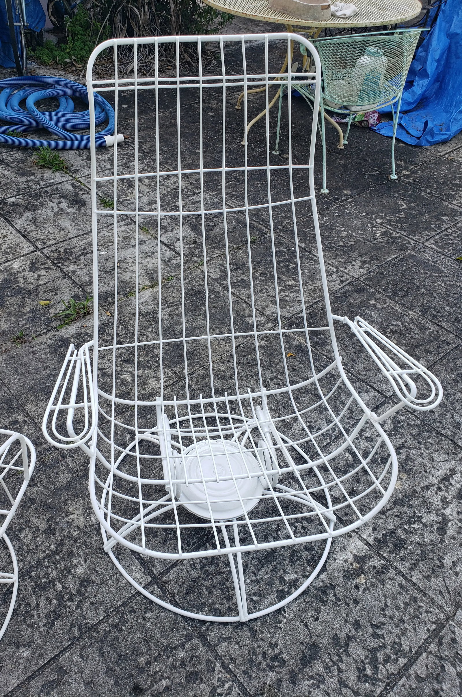 Vintage Homecrest Glider, Lounge and Swivel Chairs, 4 Pieces - 5
