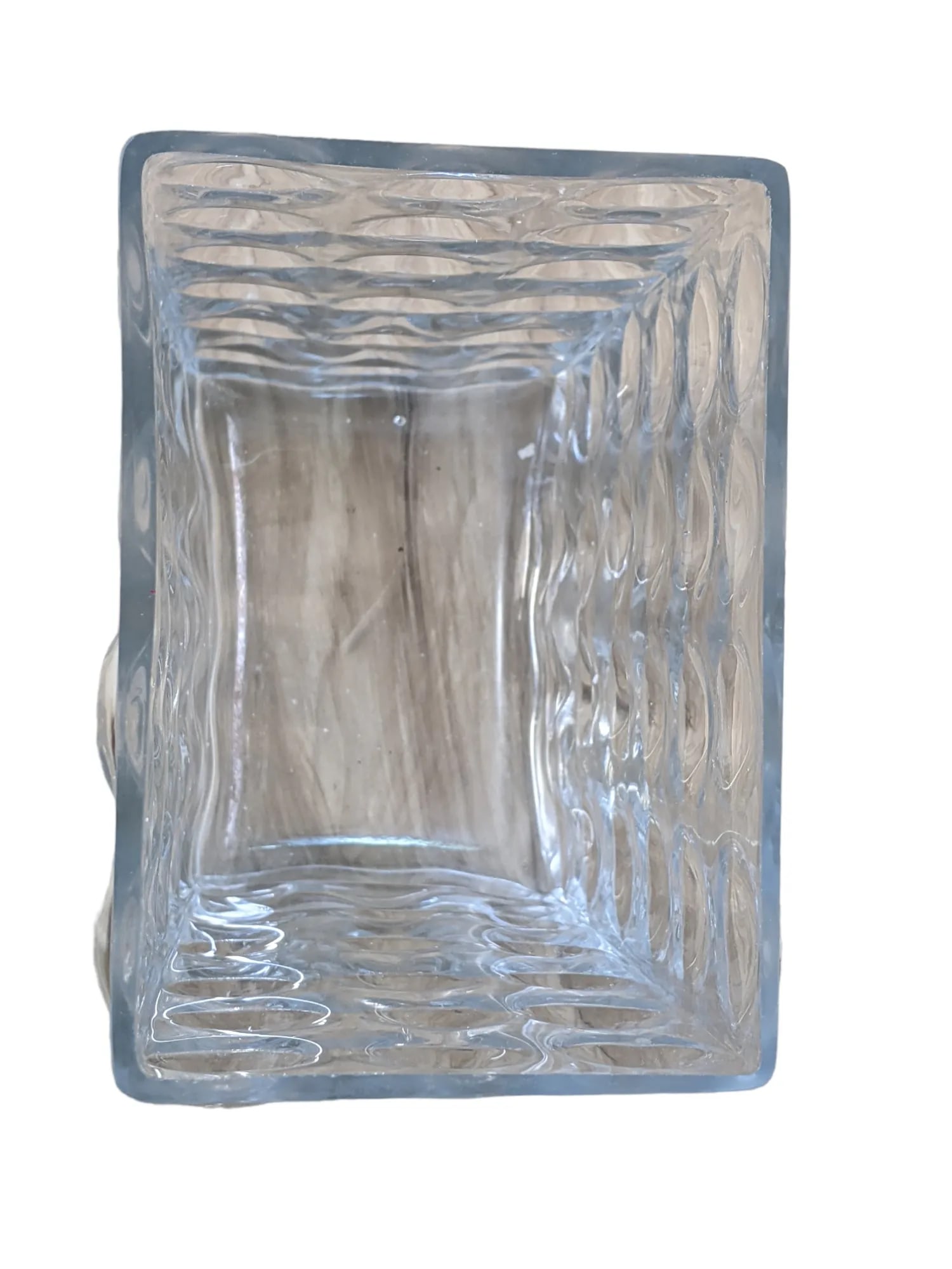Vintage 1970s Finnish Design Space Age Style Bubble Art Glass Vase - 7