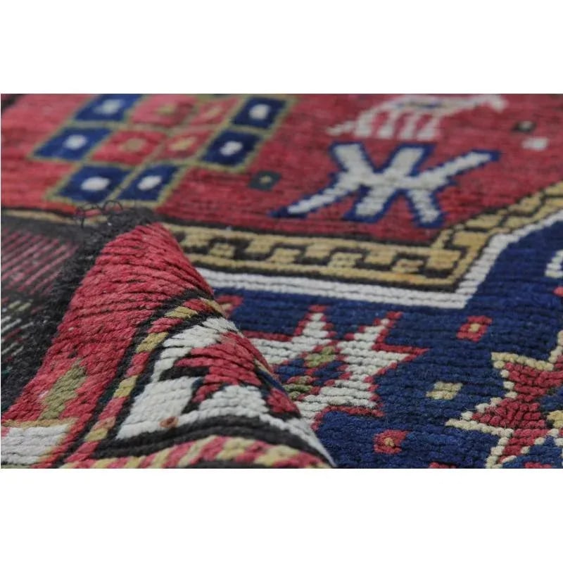 1930s Old Persian Shiraz Area Rug 3'11" X 6'6'' - 3