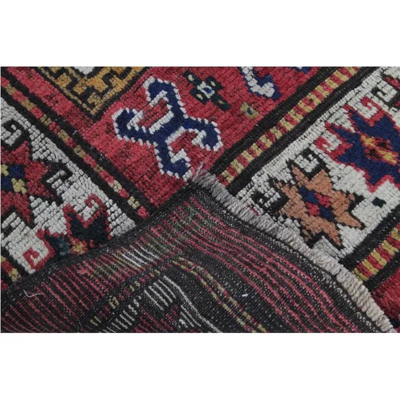 1930s Old Persian Shiraz Area Rug 3'11" X 6'6'' - 6