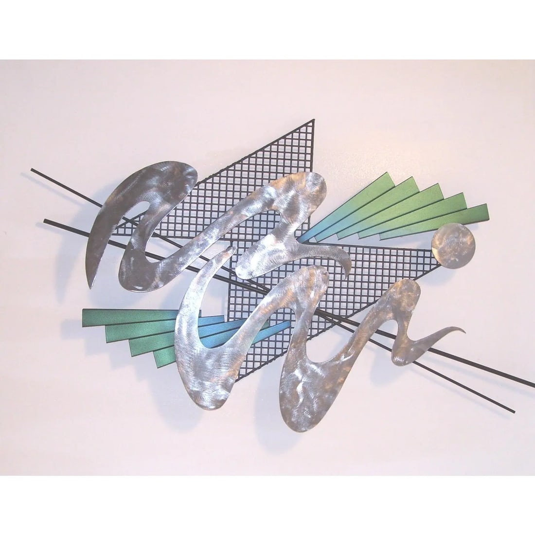 Vintage Jere Postmodern Sculpture Large Wall Hanging - 2