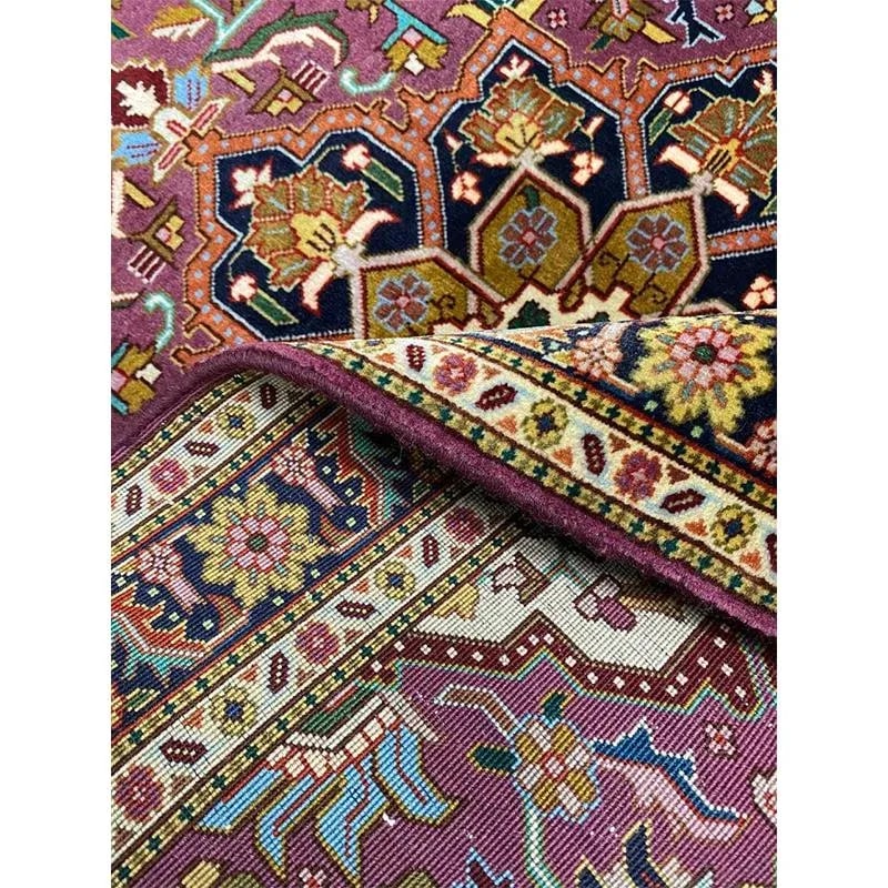 1970s Persian Tabriz Masterpiece Area Rug 2'4'' X 2'11" - 3