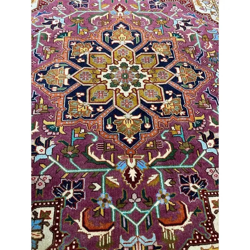 1970s Persian Tabriz Masterpiece Area Rug 2'4'' X 2'11" - 4