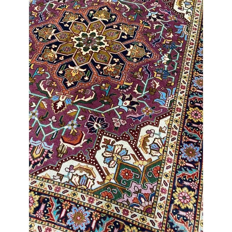 1970s Persian Tabriz Masterpiece Area Rug 2'4'' X 2'11" - 5