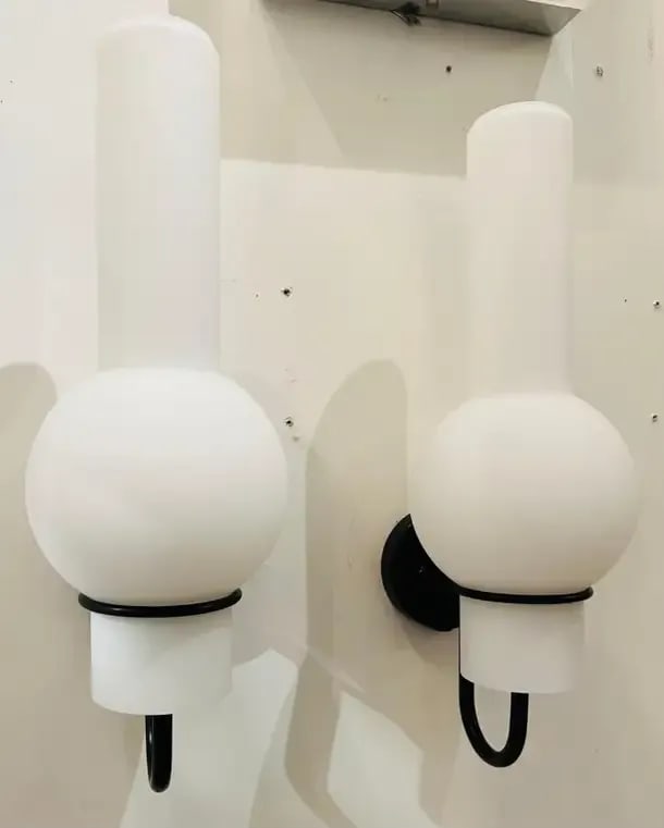 Dutch Raak 1960s Large Wall Lights Mid Century - A Pair - 3