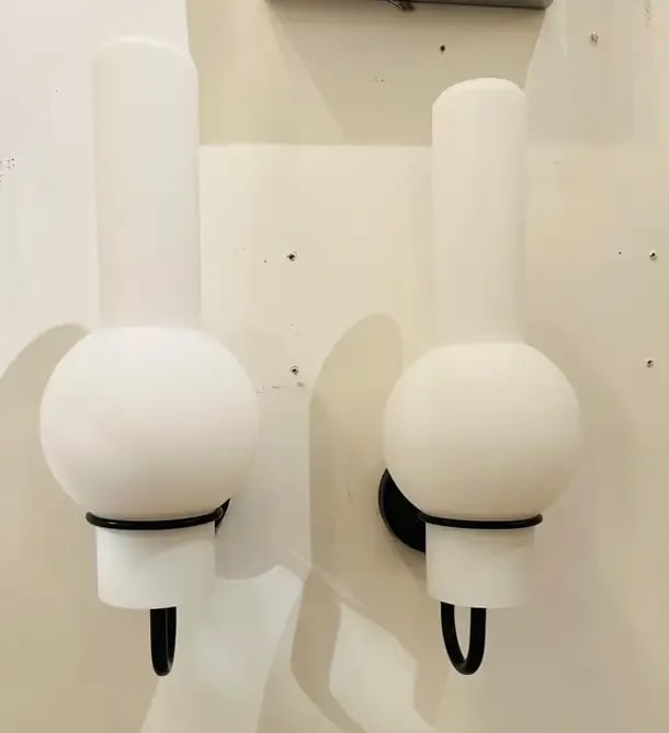 Dutch Raak 1960s Large Wall Lights Mid Century - A Pair - 4
