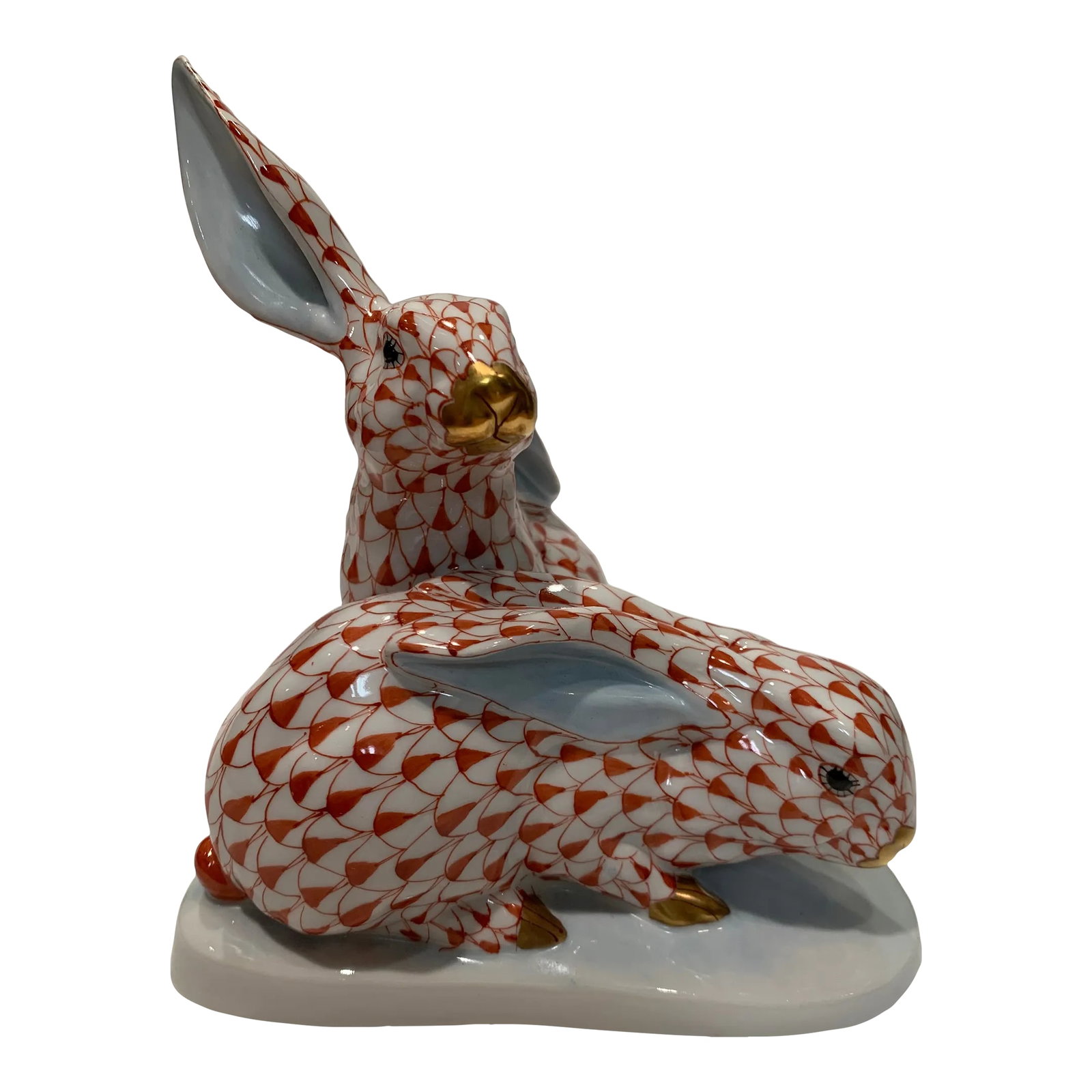 Vintage Herend Porcelain Rabbit Figurine (1 of 7)