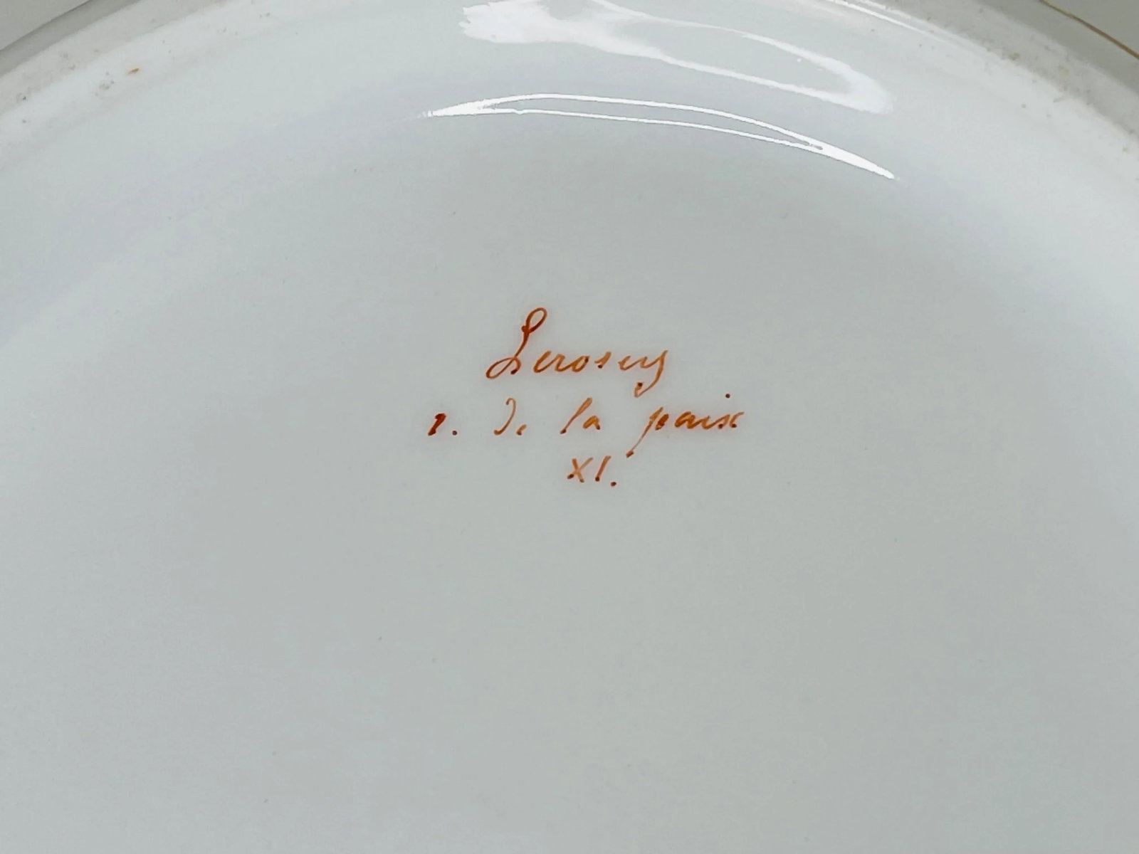Victorian 1880s Rihouet Lerosey Monogrammed French Footed Trophy Style Serving Bowl - 10