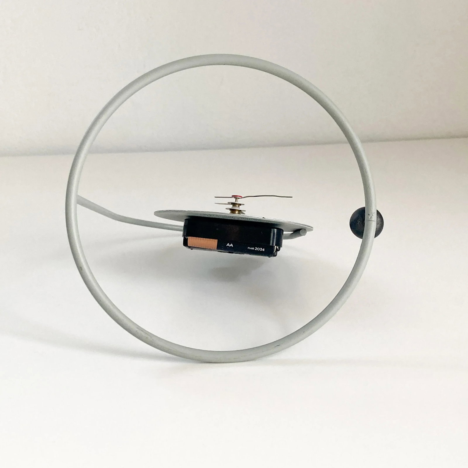 Canetti 'Moderntime' Tabletop Clock, 1980's Postmodern Clock by Nicolai Canetti - 11