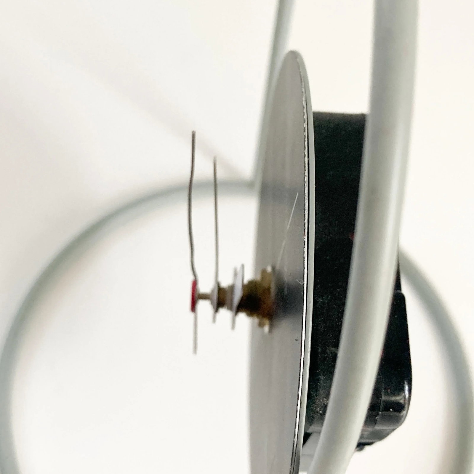 Canetti 'Moderntime' Tabletop Clock, 1980's Postmodern Clock by Nicolai Canetti - 5