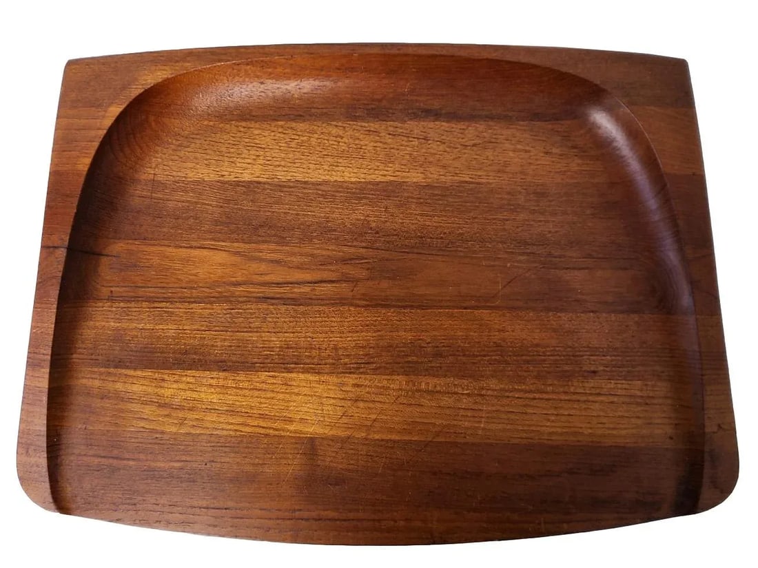 Mid 20th Century Jens Quistgaard Teak Wood Model 817 Charcuterie and Carving Board Designed for Dans - 2