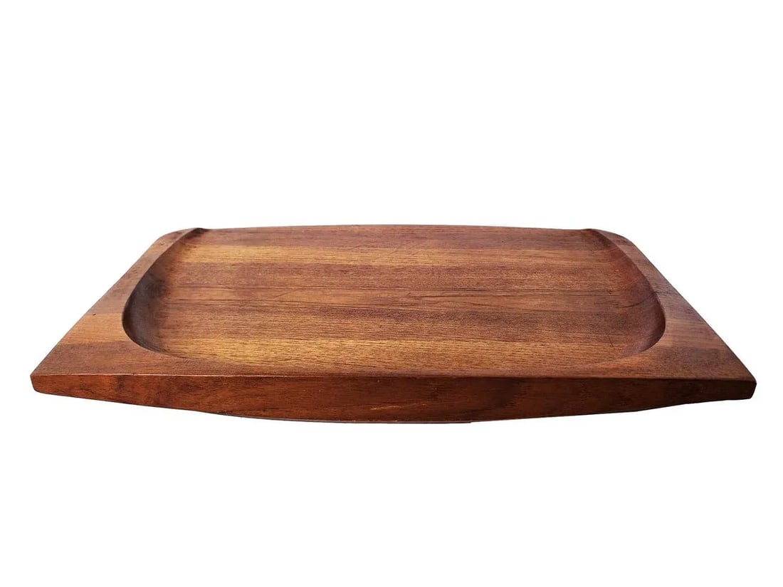 Mid 20th Century Jens Quistgaard Teak Wood Model 817 Charcuterie and Carving Board Designed for Dans - 4