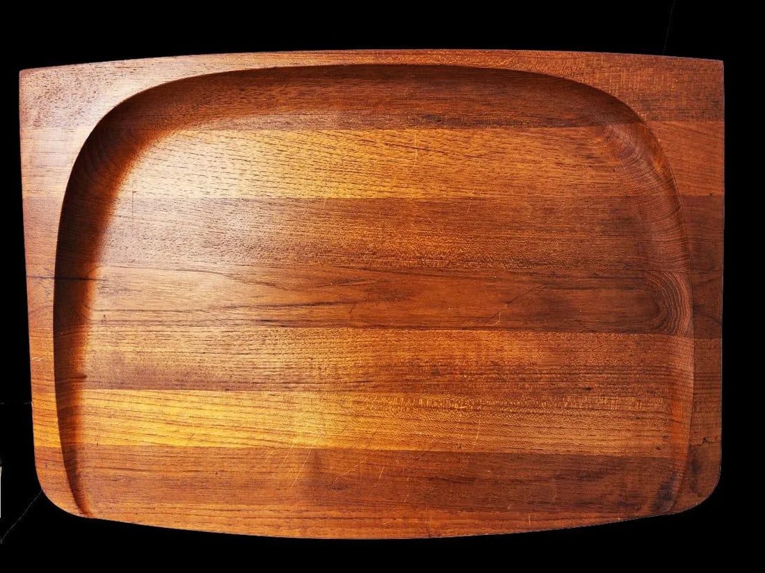 Mid 20th Century Jens Quistgaard Teak Wood Model 817 Charcuterie and Carving Board Designed for Dans - 6