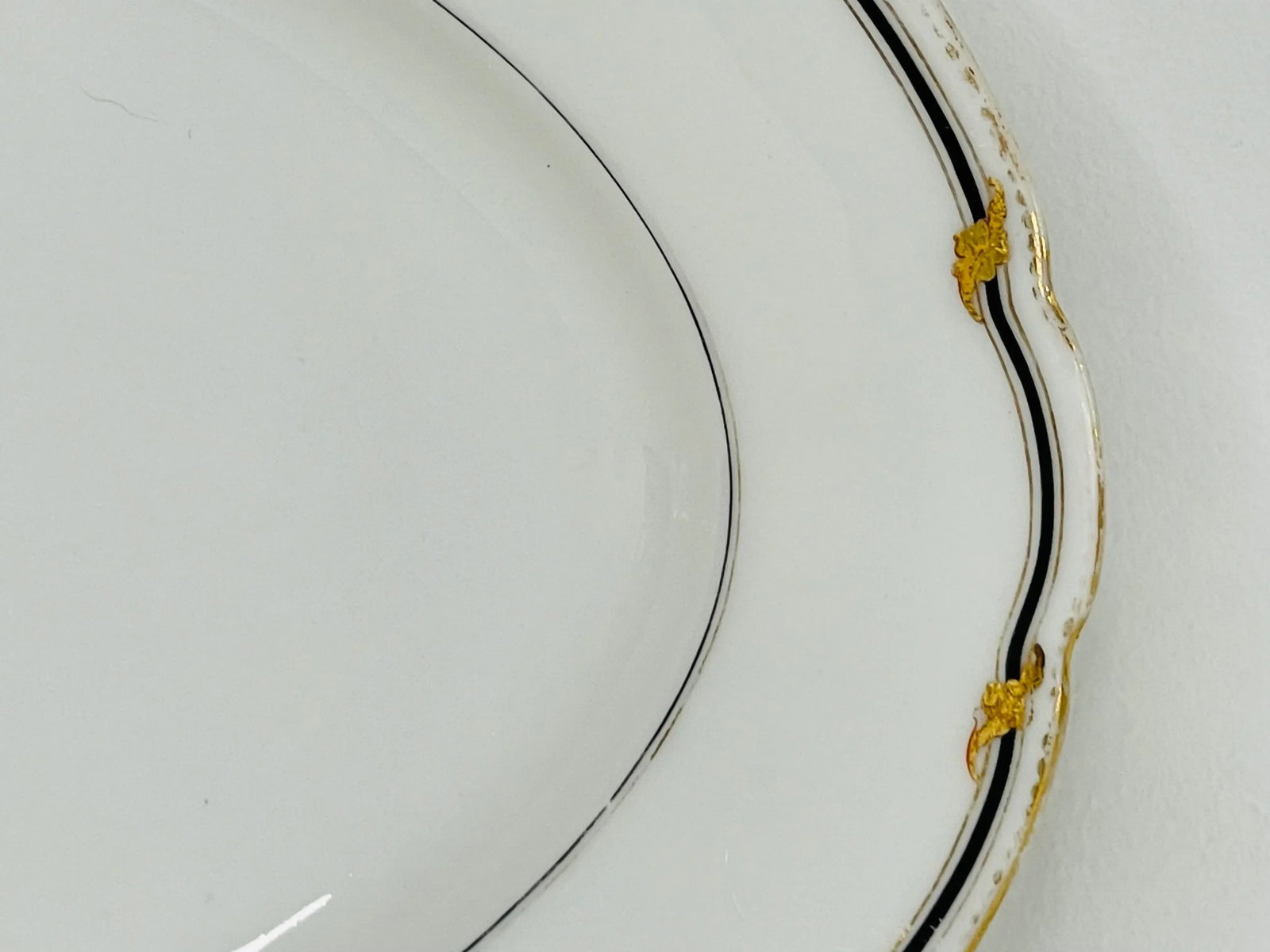Victorian 1880s Rihouet Lerosey Monogrammed French Serving Platter. - 6