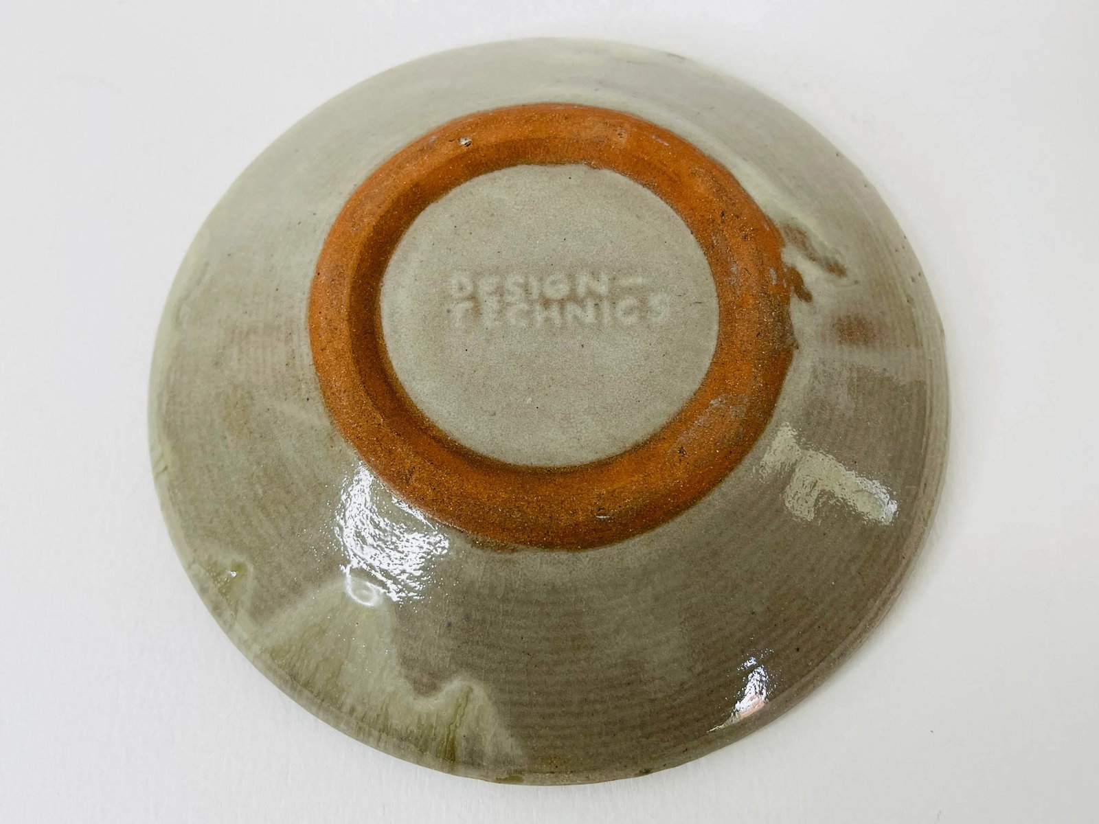 1960s Lee Rosen for Design Technics Ceramic & Resin Low Round Bowl - 6