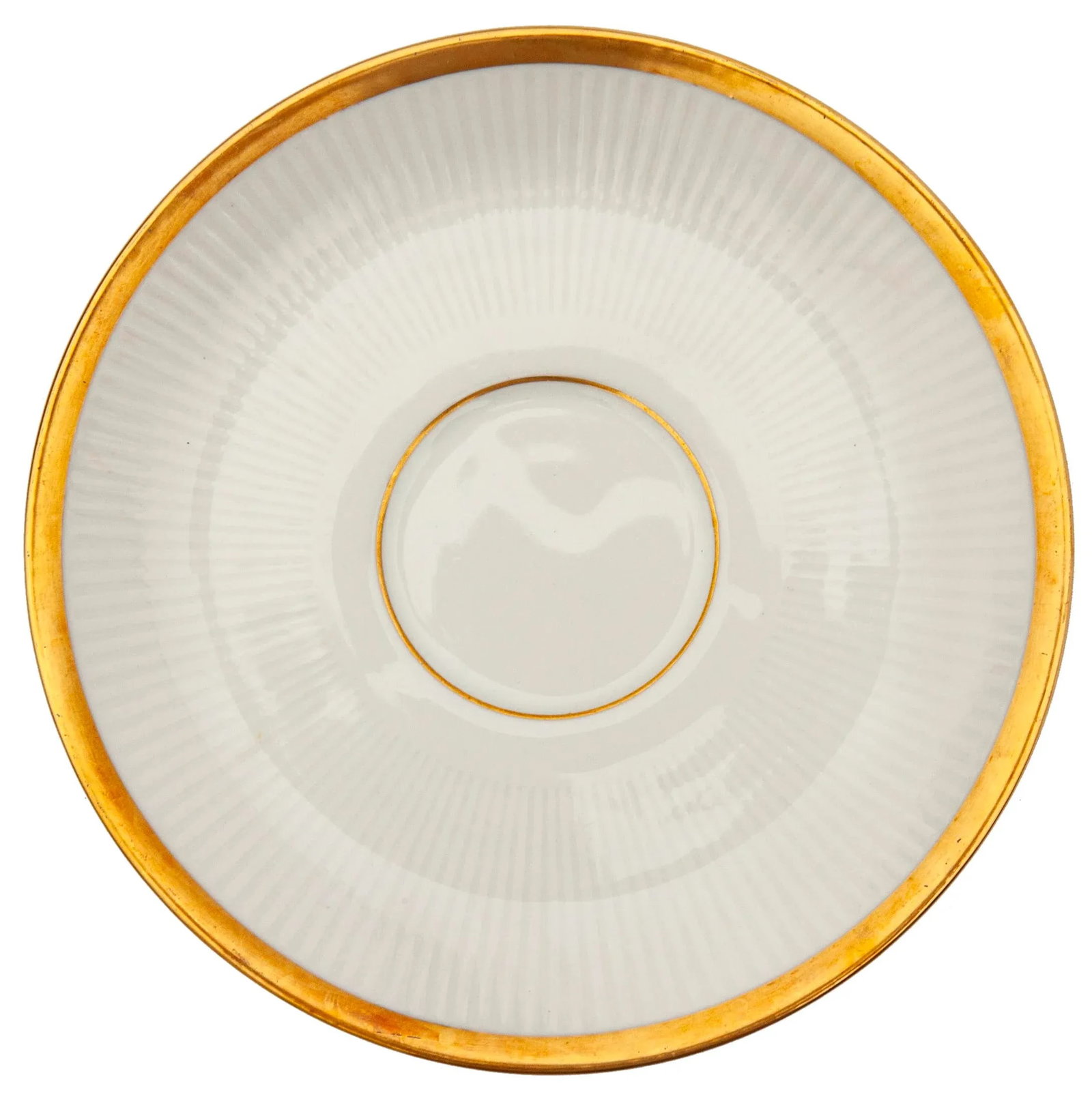 Mid 20th Century Mitterteich Bavarian 6 Cups & 12 Saucers in Pattern "Eternal" - 18 Pieces - 4