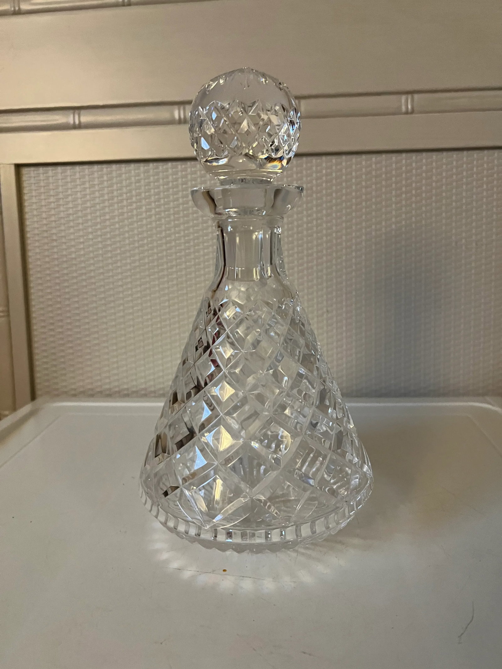 1960s Waterford Decanter With Stopper - 4