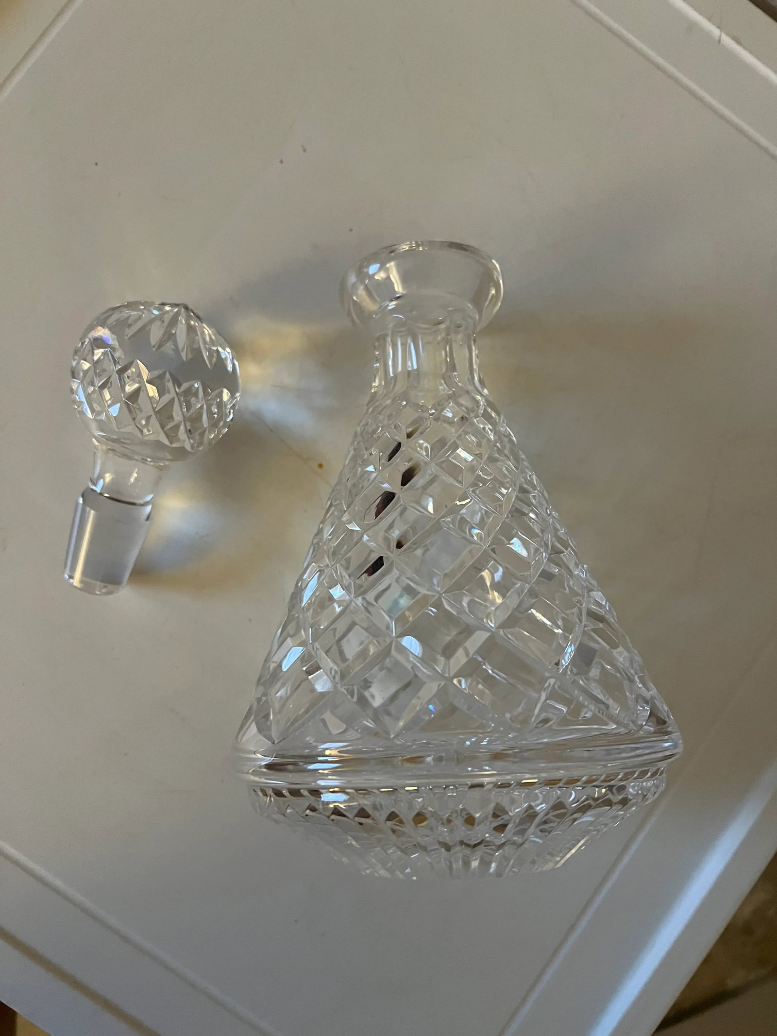1960s Waterford Decanter With Stopper - 5