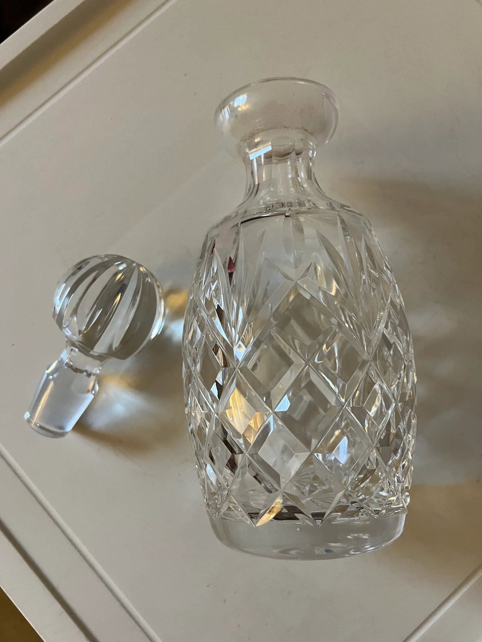 1960s Waterford Crystal Decanter With Stopper - 6