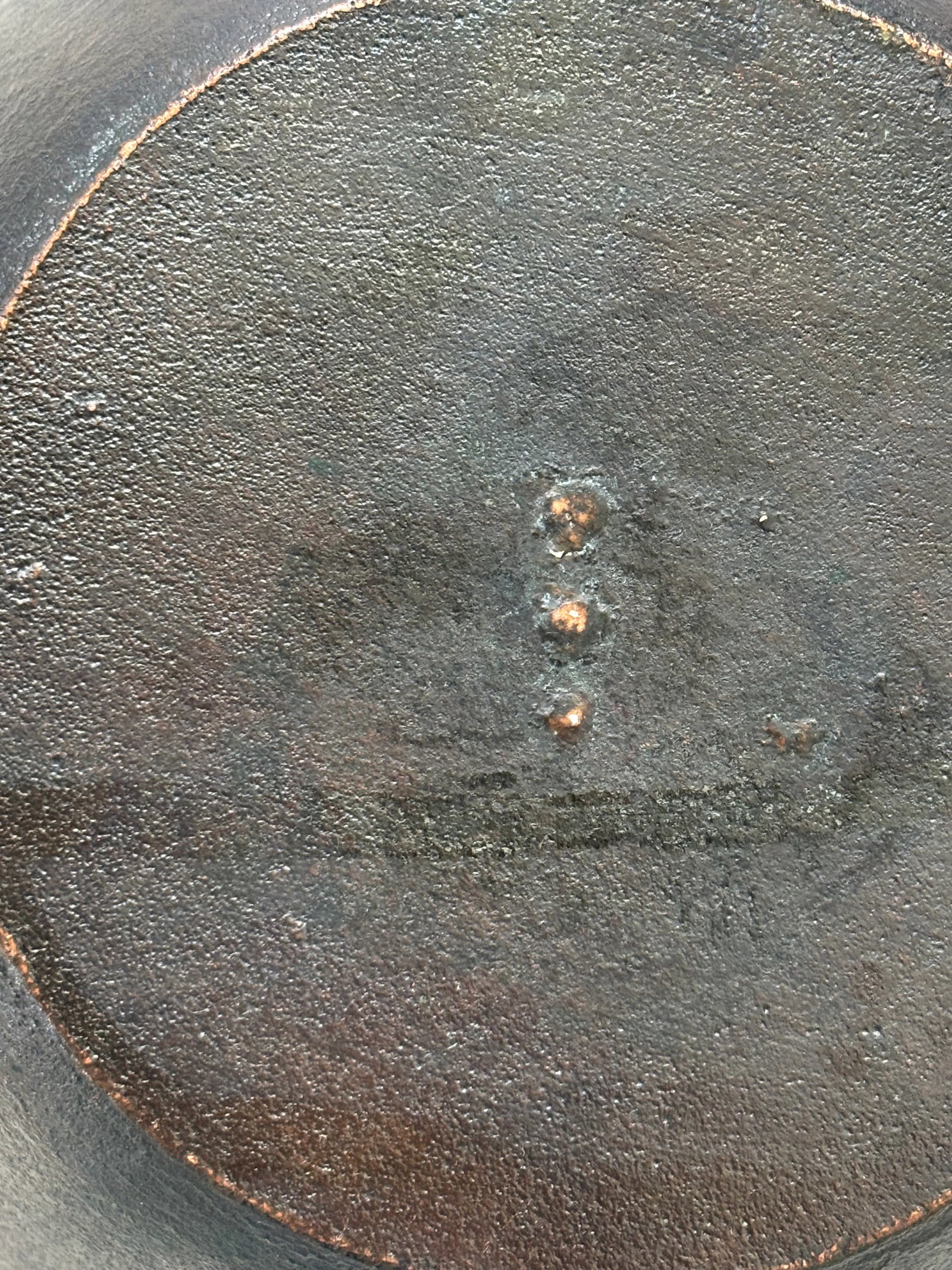 Mid-Century Brutalist Cast Copper Vide Poche / Catch All - 10