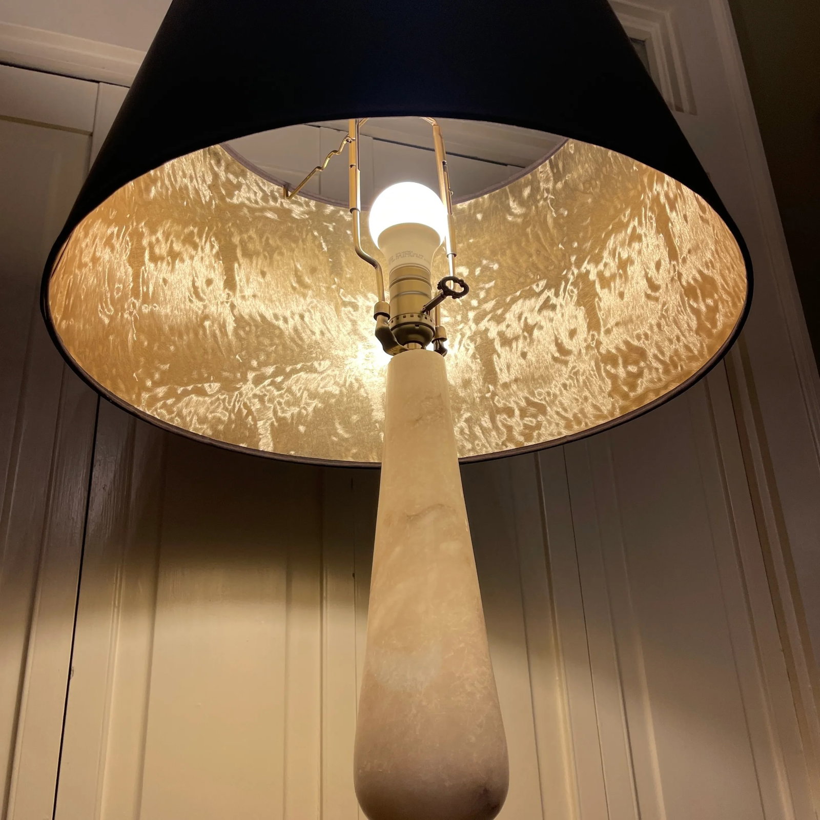 1920s Italian Alabaster Floor Lamp - 4