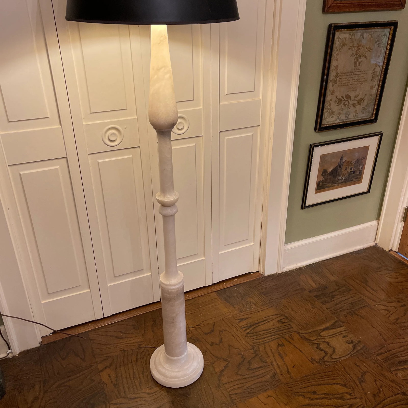 1920s Italian Alabaster Floor Lamp - 7