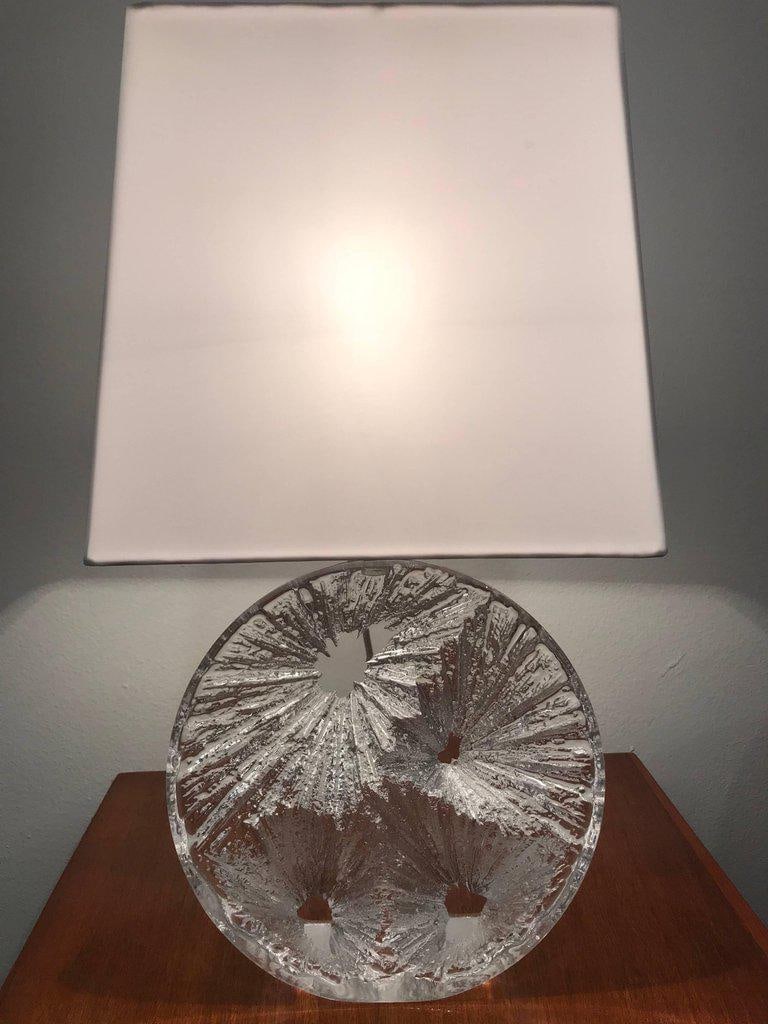 1960 Daum Crystal French Table Lamp - 10