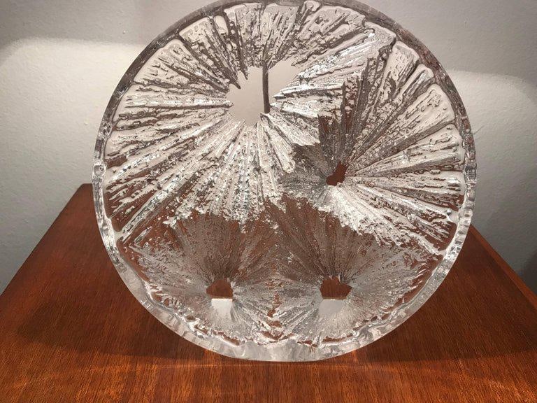 1960 Daum Crystal French Table Lamp - 3