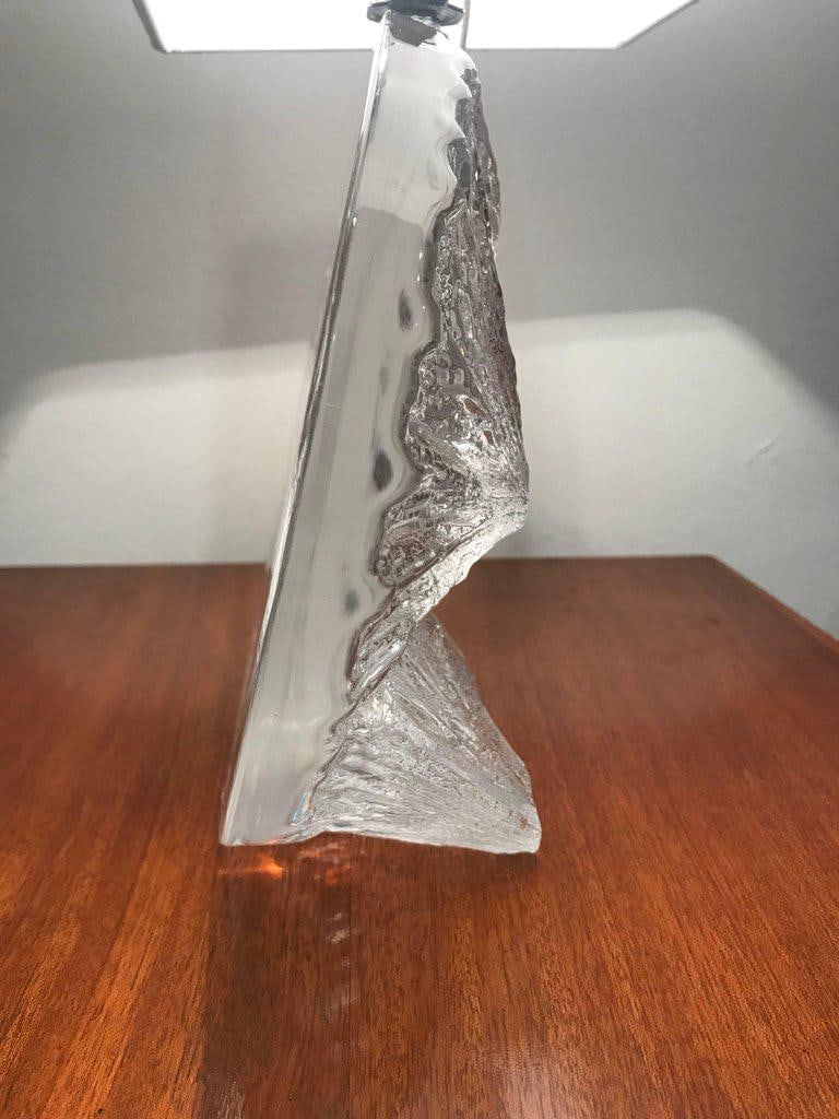 1960 Daum Crystal French Table Lamp - 5
