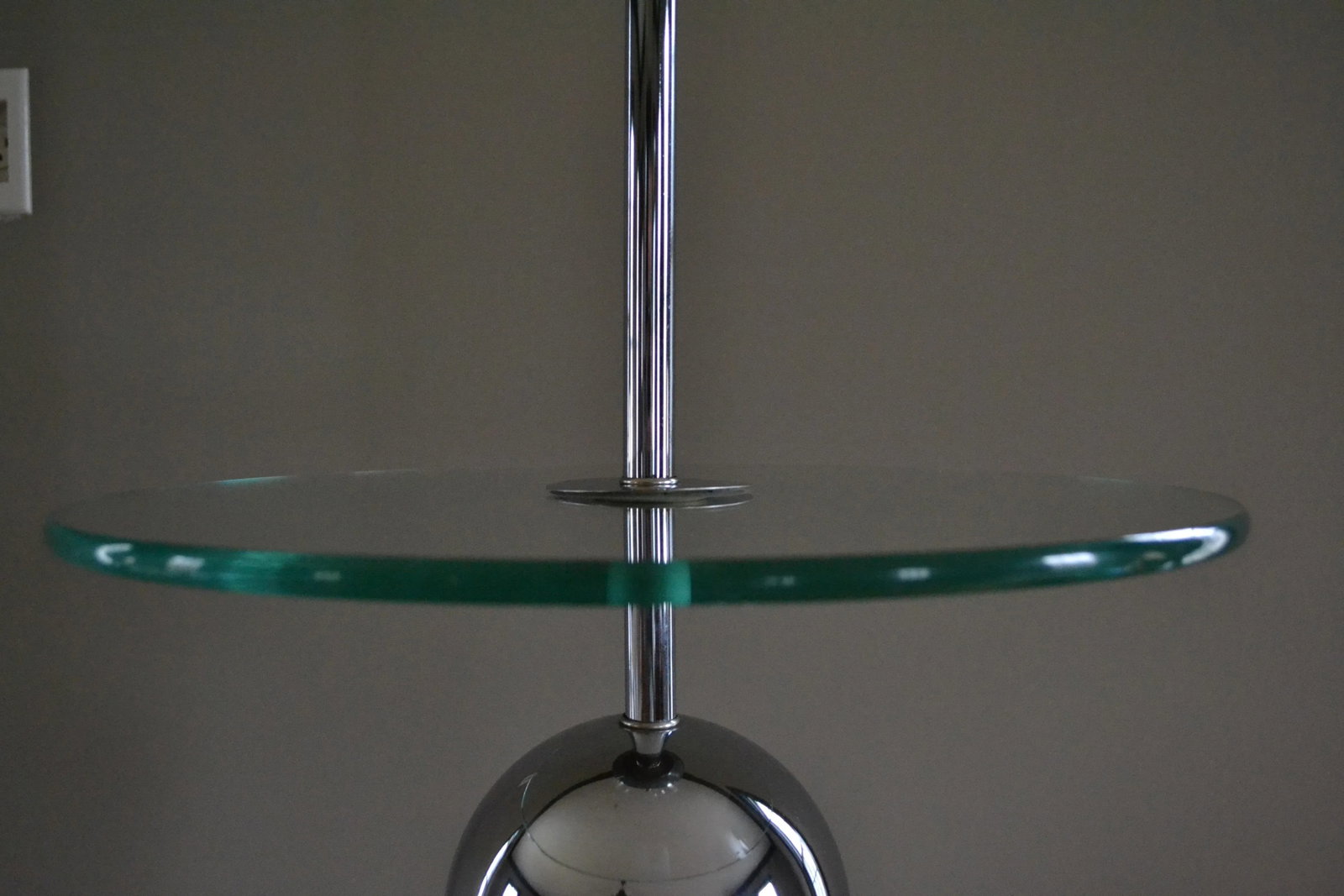 Mid-Century Modern George Kovacs Style Chrome Stacked Ball Brass Floor Lamp - 4