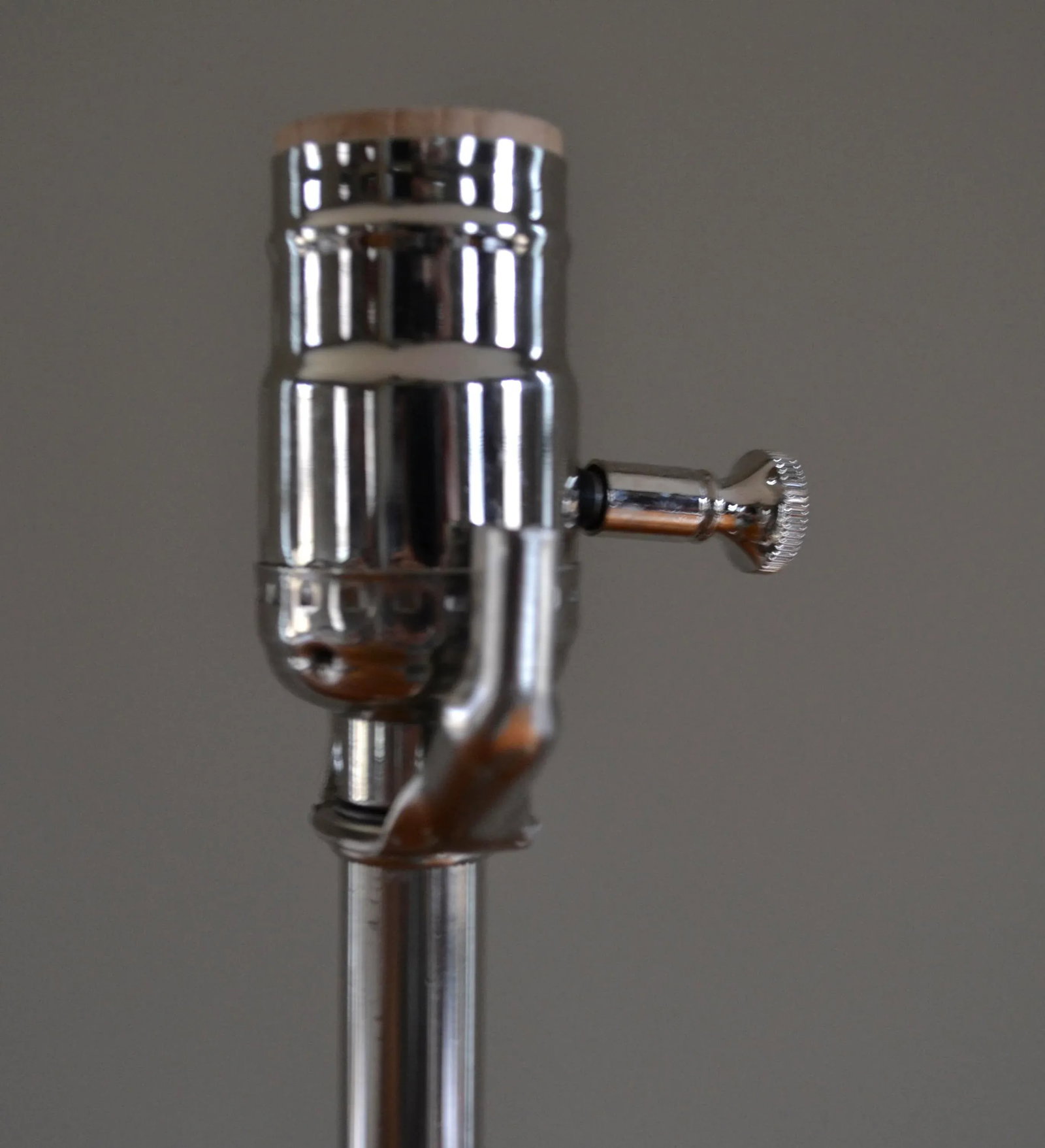Mid-Century Modern George Kovacs Style Chrome Stacked Ball Brass Floor Lamp - 6