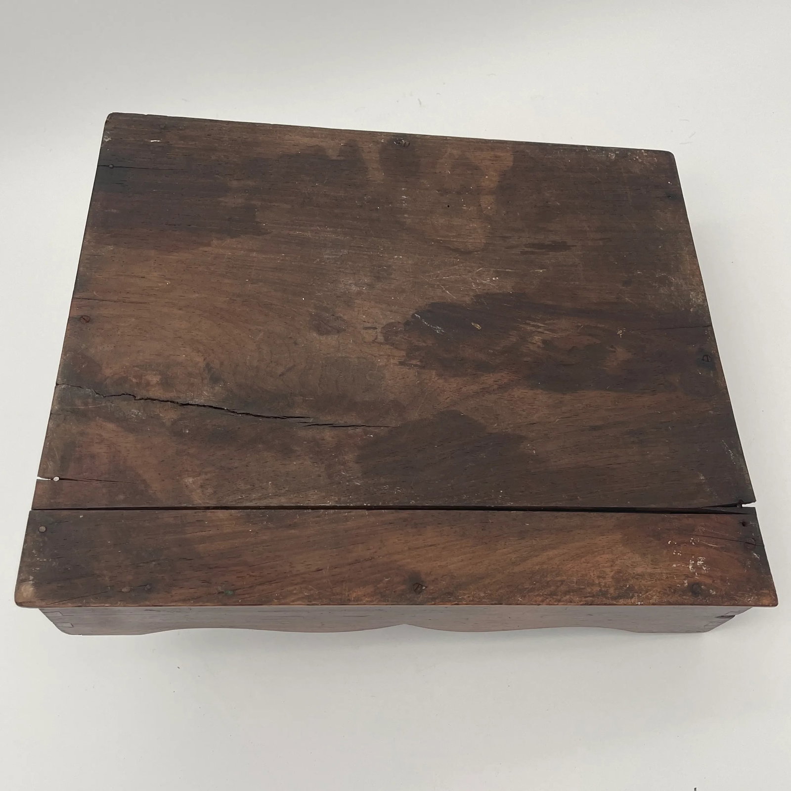 Antique Mahogany Cutlery Tray - 7