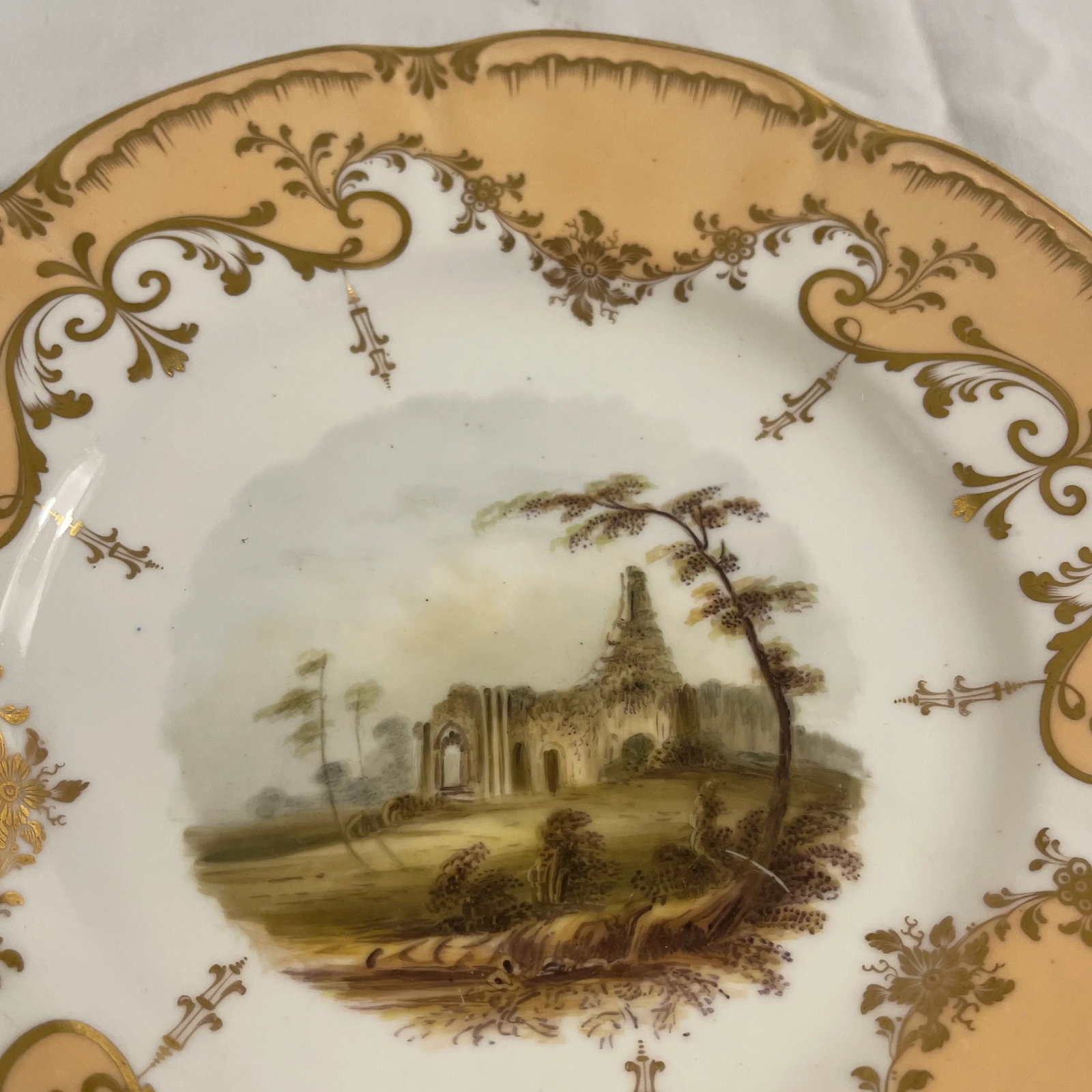 Early 19th Century Victorian Hand Painted Plate - Daniel Stanhope - 3