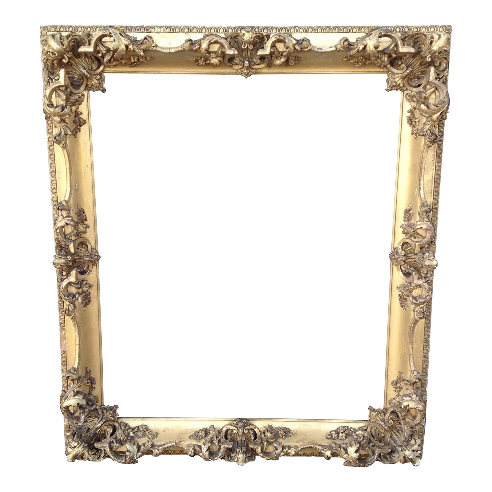 Mid 19th Century Carved Gilt Frame (1 of 4)