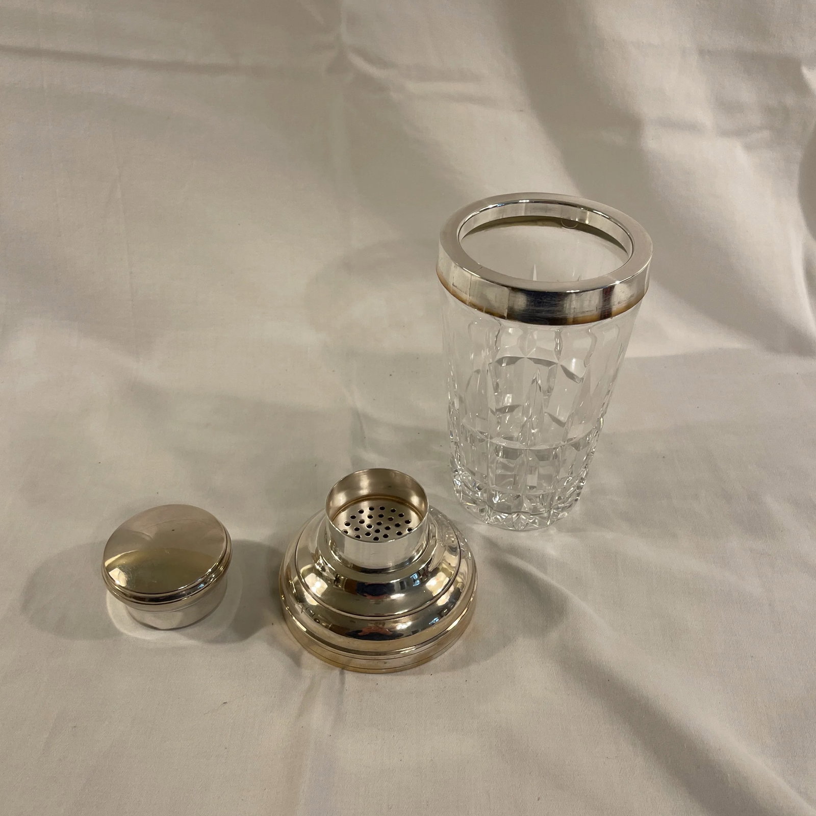 Mid 20th Century St Louis Crystal Cocktail Shaker - 3
