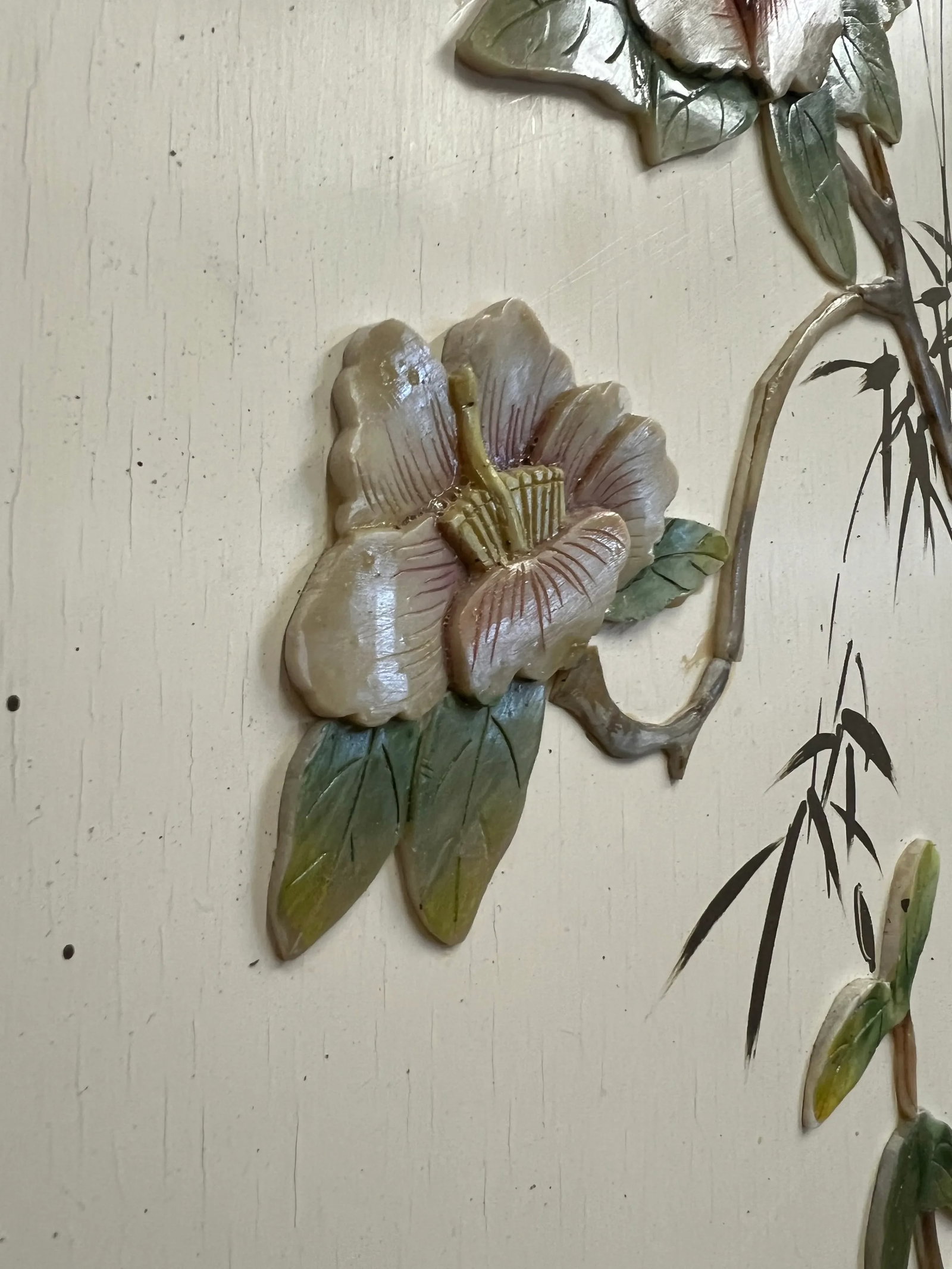 Vintage Chinese Wall Hanging Screens - Pair -2 - 3