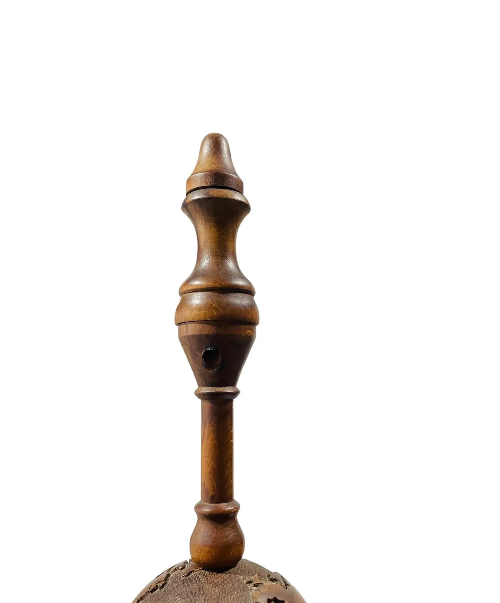 Wooden Hand Carved Figural Statue of the Titan Greek God Atlas - 4