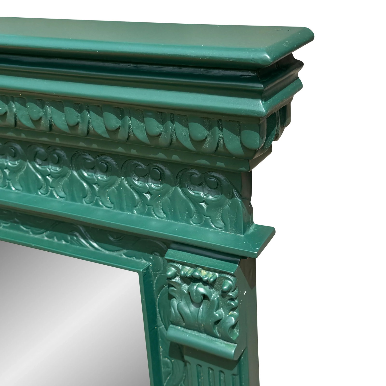 Dauphine Hand Carved Wood Frame Mirror.595 - 4