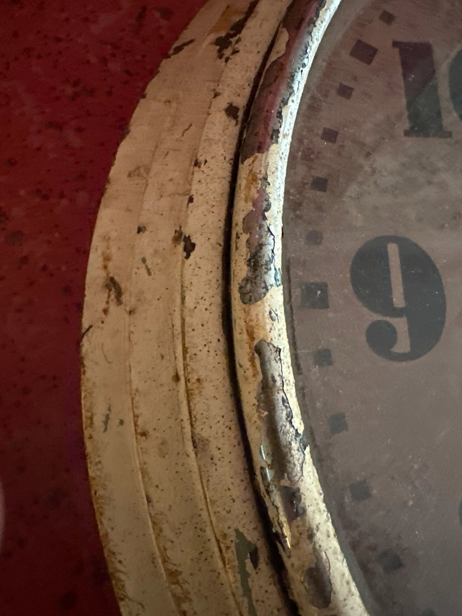 1930s Vintage Us Postal Clock From an Old Post Office - 3