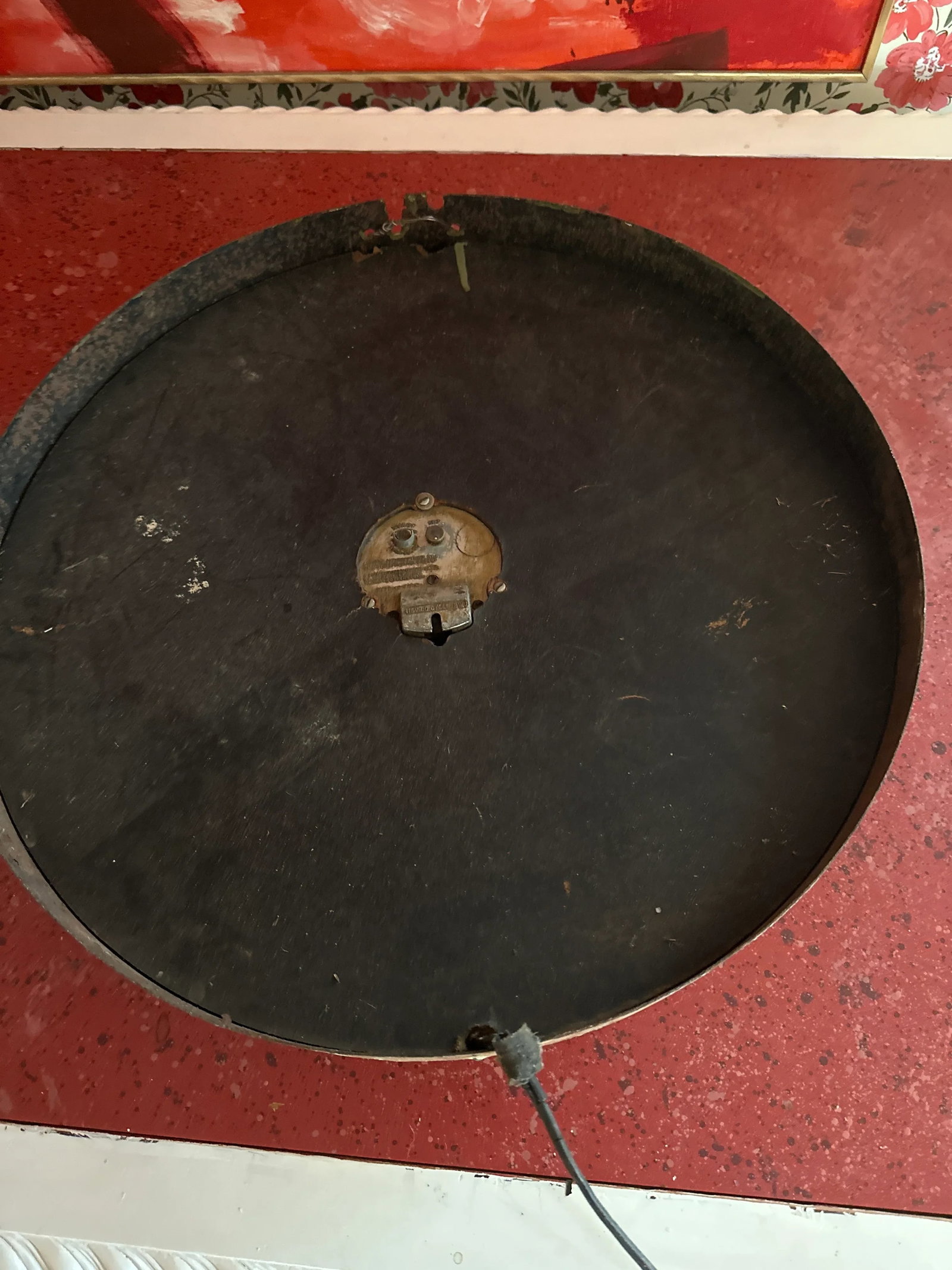 1930s Vintage Us Postal Clock From an Old Post Office - 5