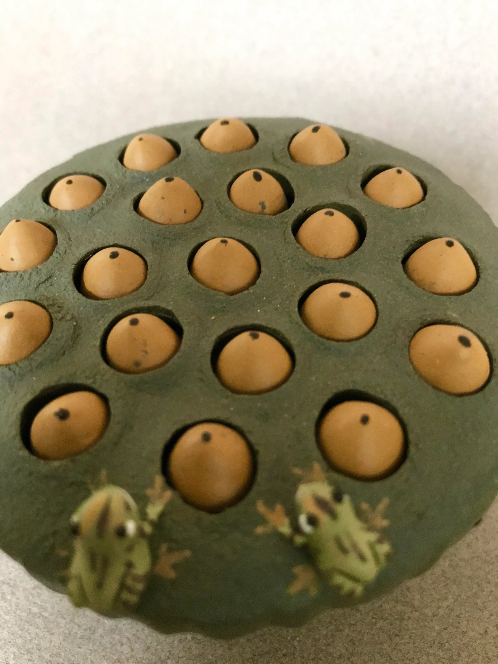 Yixing Scholar Object of a Lotus Pod With Movable Seeds - 10