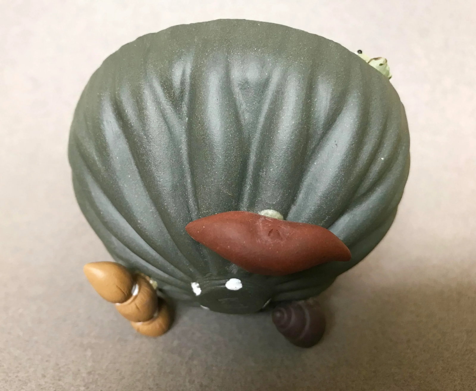 Yixing Scholar Object of a Lotus Pod With Movable Seeds - 6