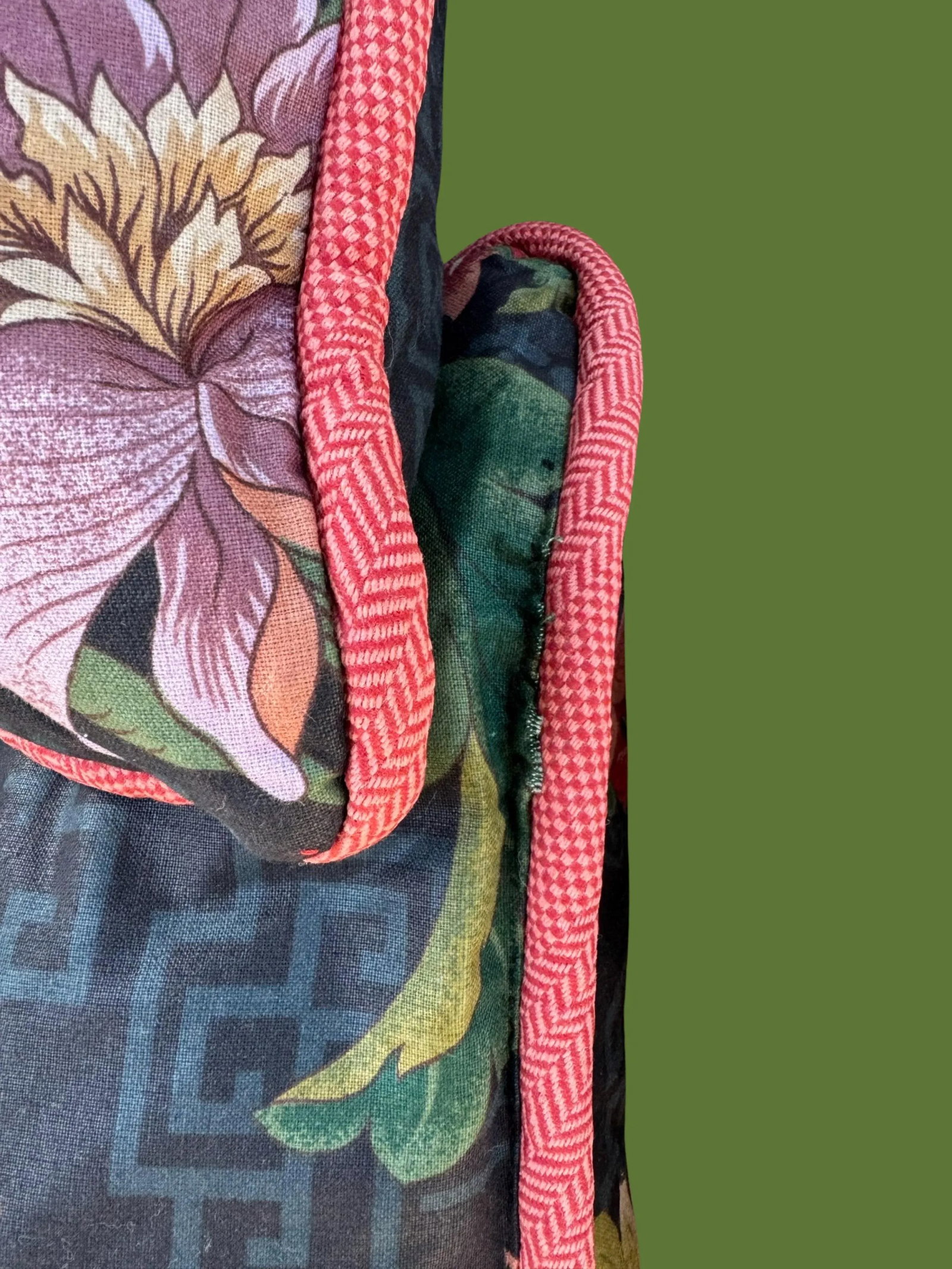 Asian Floral Pillows-Set - 5